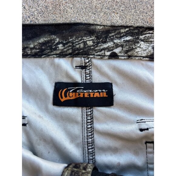 Team Whitetail Mens Camouflage Hunting Pants With Adjustable Straps & Cargo Pock - Picture 3 of 6